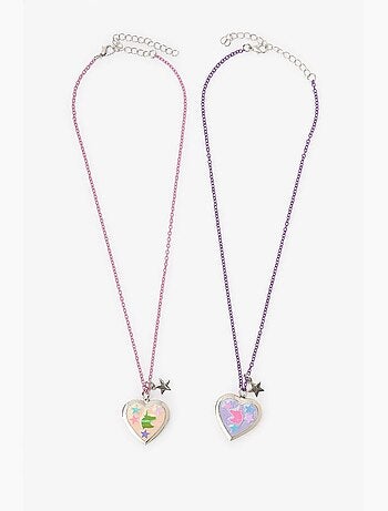 Collier unicorn bff pour fille penti
