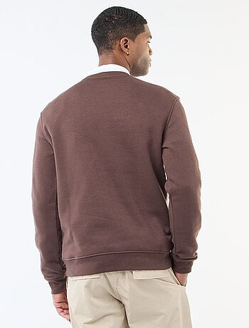 Colorblock sweater in sportswearstijl