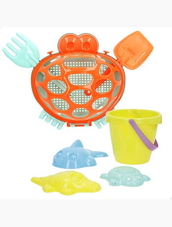 Colour beach cube avec accessoires et moules color beach