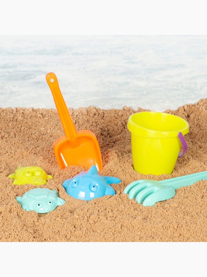 Colour beach cube avec accessoires et moules color beach N/A - Kiabi
