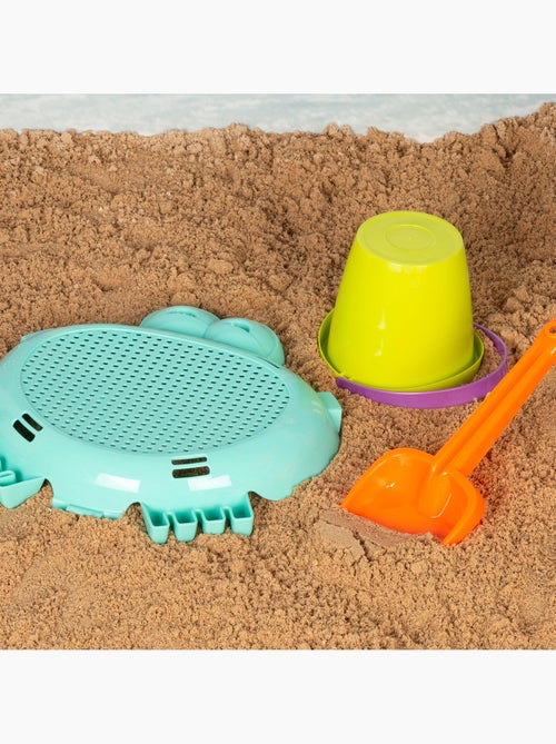 Colour beach cube avec accessoires et moules color beach - Kiabi