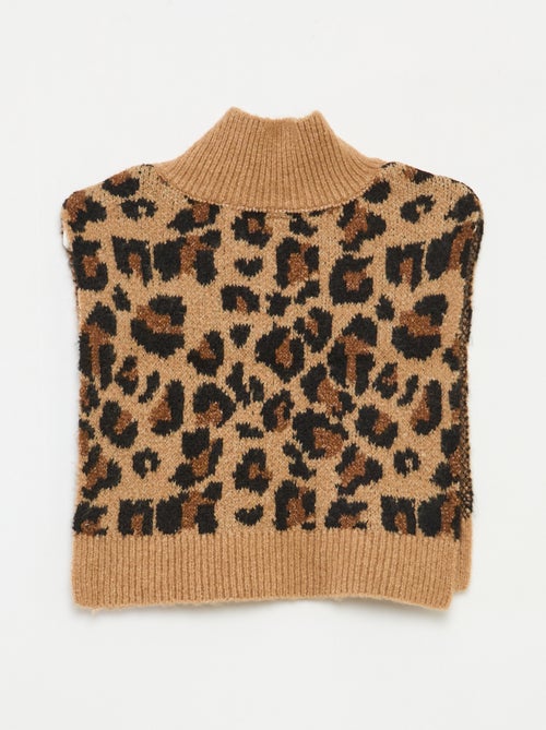 Colsjaal met halsinzet - Kiabi