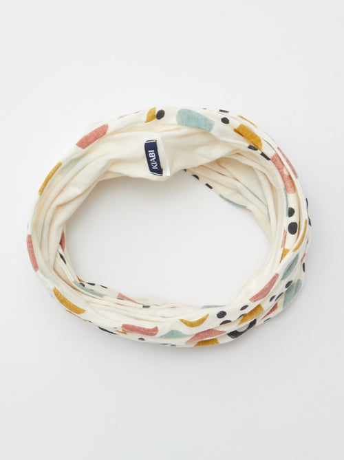 Colsjaal met print - Kiabi