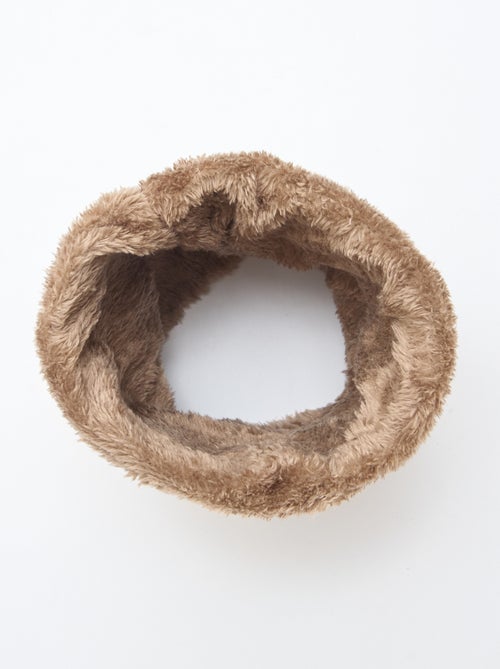 Colsjaal met schapenvachteffect - Kiabi