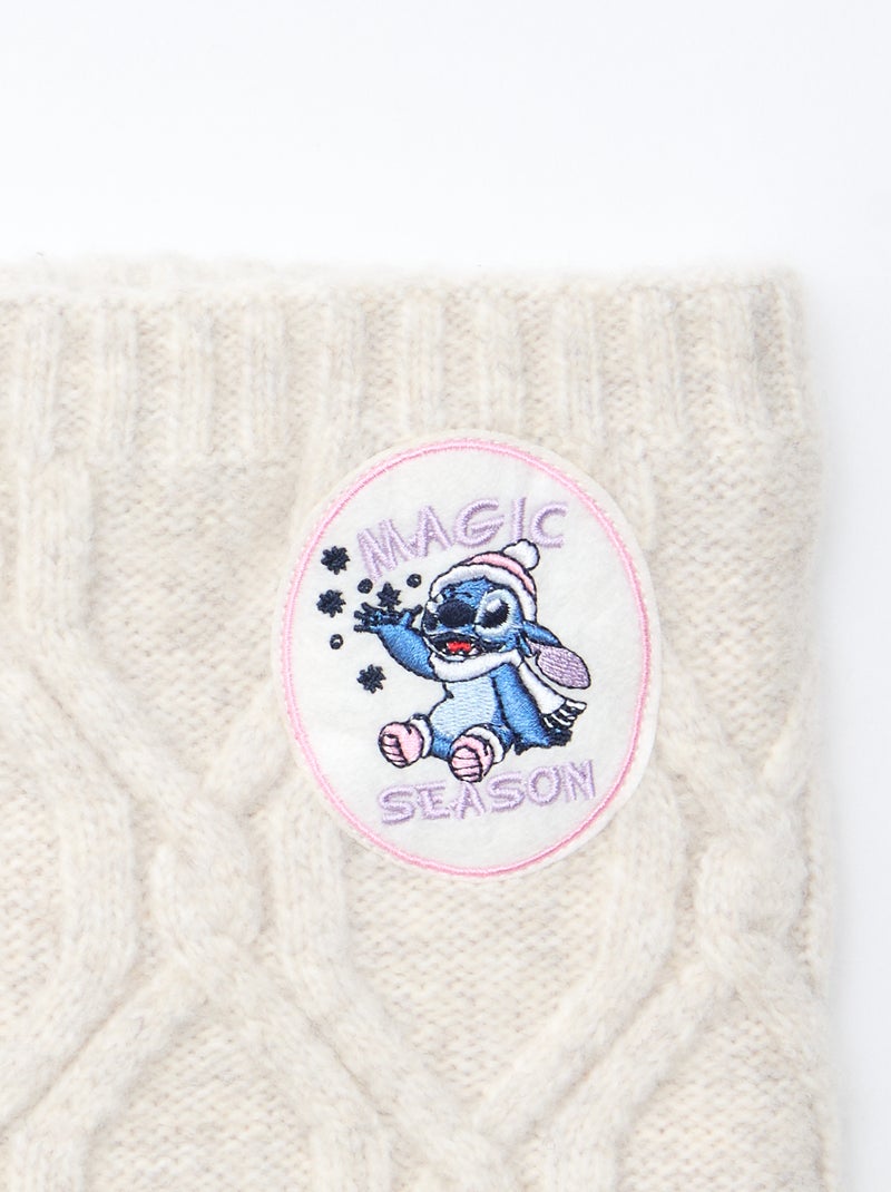 Colsjaal 'Stitch' 'Disney' Biege - Kiabi