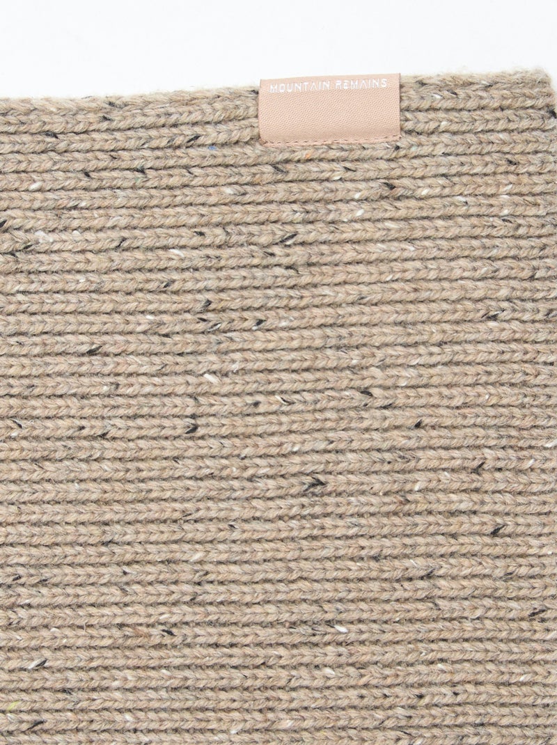 Colsjaal van tricot Biege - Kiabi