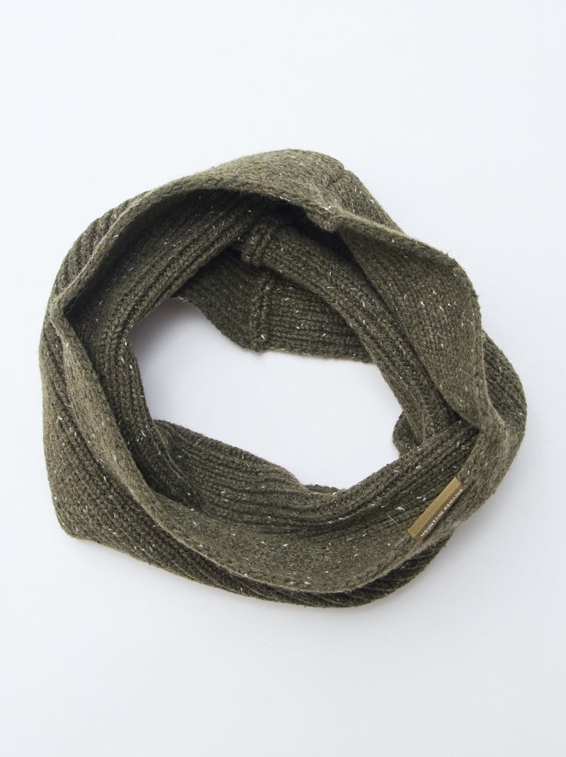 Colsjaal van tricot Kaki - Kiabi