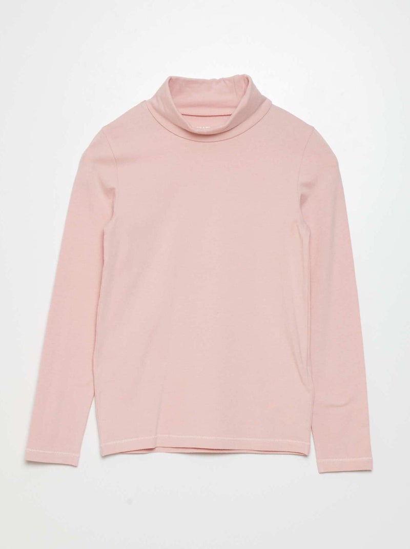 Coltrui van effen jersey ROSE - Kiabi