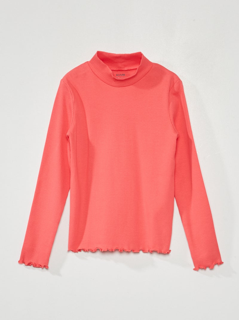 Coltruitje van ribtricot ROSE - Kiabi