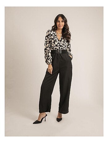Combi pantalon avec ceinture emilor
