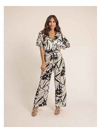 Combi pantalon motifs elga