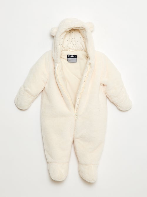 Combi pilote en fausse fourrure - Kiabi