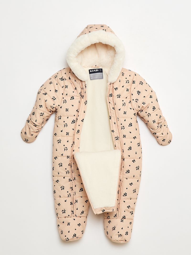 Combi pilote matelassée Beige - Kiabi