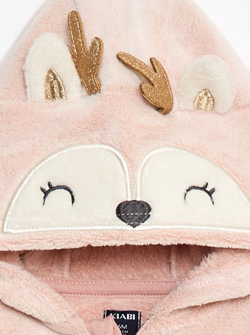 Combi pyjama chaude animal - Kiabi