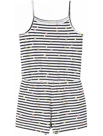 Combi-short à rayures fille name it
