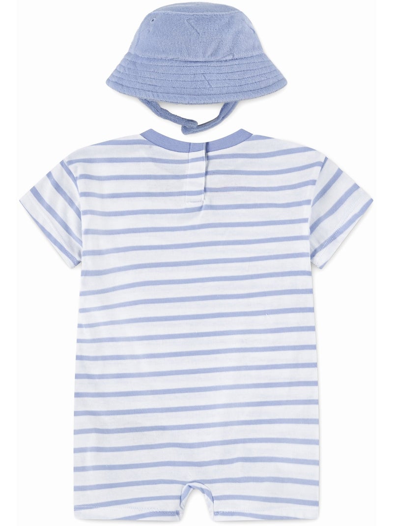 Combi-short Bébé 2 pièces - Nike Bleu clair - Kiabi