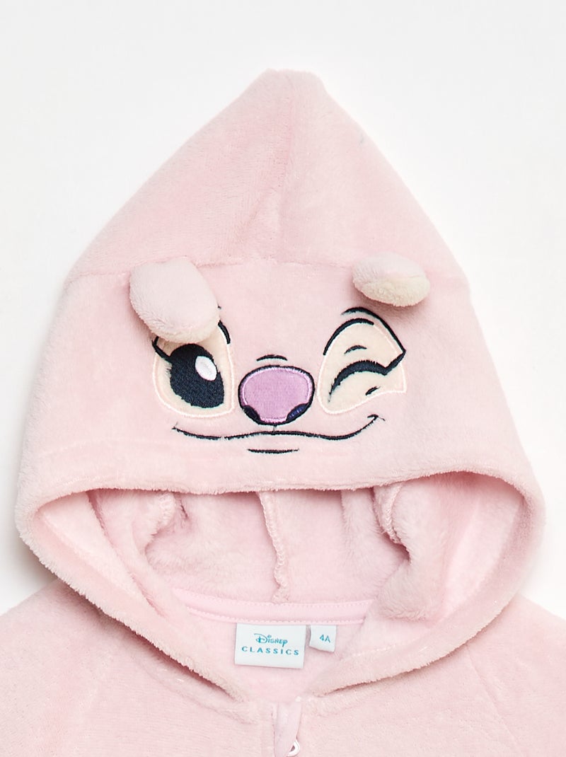 Combinaison 'Angel' 'Disney' en polaire ultra-doux Rose - Kiabi