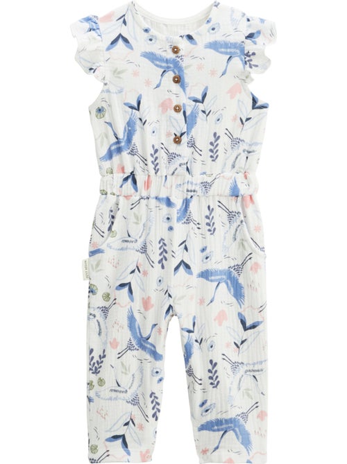 Combinaison bébé en gaze de coton Tiana - Kiabi
