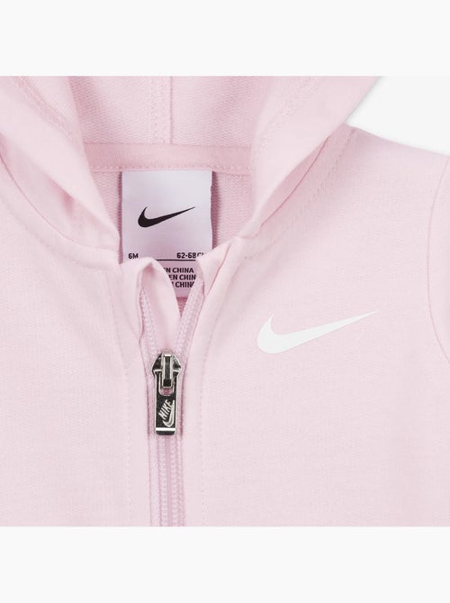 Combinaison bébé zippé à capuche - nike - Kiabi