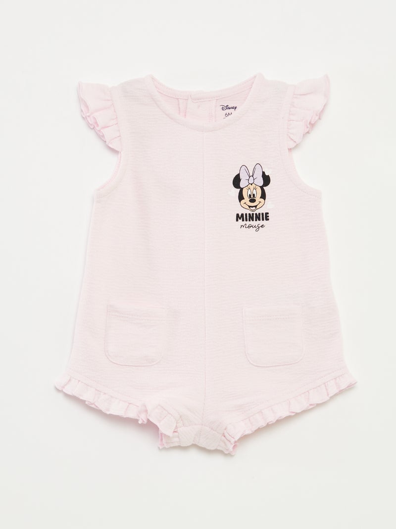 Combinaison courte à volants 'Disney' ROSE - Kiabi