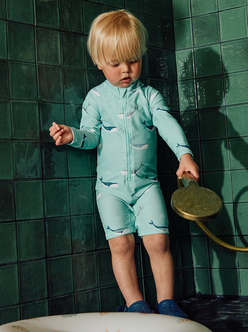 Combinaison de bain 1 pièce BLEU - Kiabi