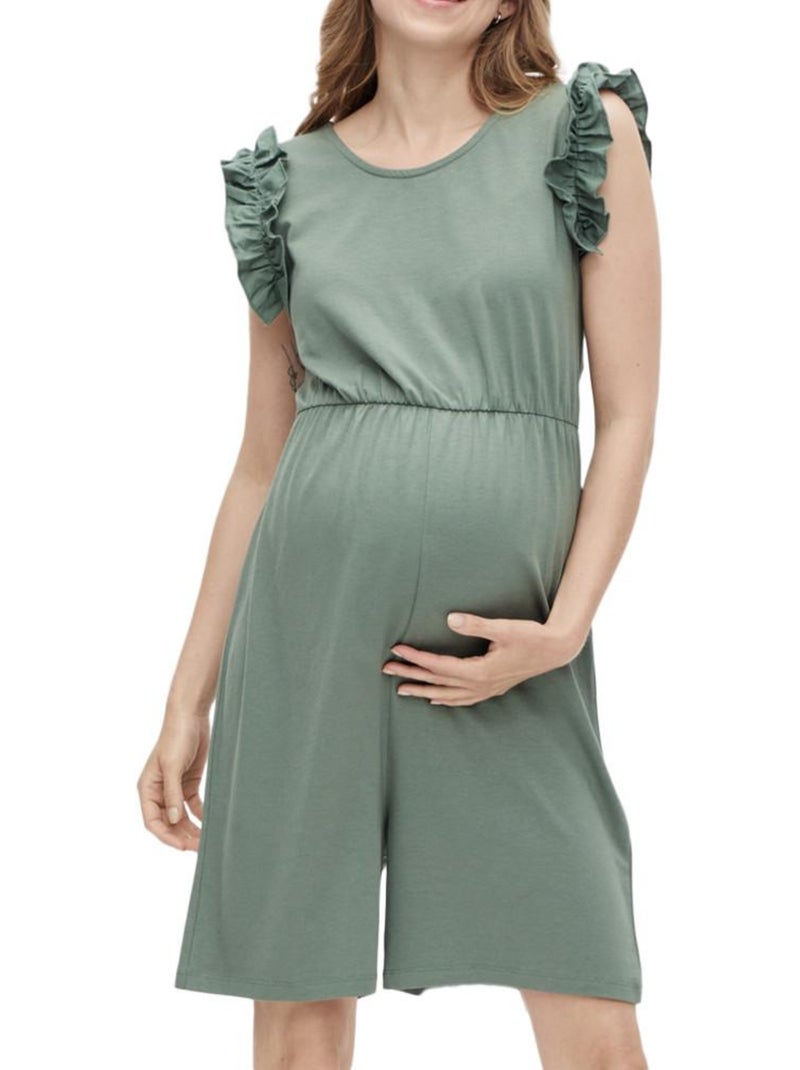 Combinaison de Grossesse Femme Mamalicious Vert kaki clair - Kiabi