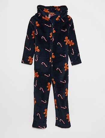 Combinaison de Noël en polaire