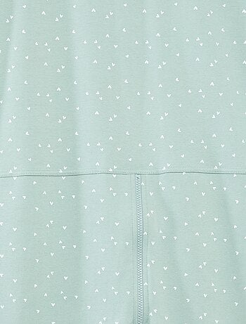 Combinaison de nuit avec ouverture zippée - collection facile à enfiler