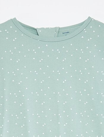 Combinaison de nuit avec ouverture zippée - collection facile à enfiler