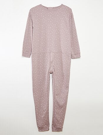 Combinaison de nuit avec ouverture zippée - So Easy