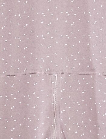 Combinaison de nuit avec ouverture zippée - So Easy