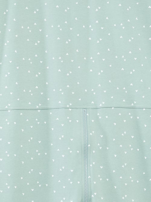 Combinaison de nuit avec ouverture zippée - So Easy - Kiabi