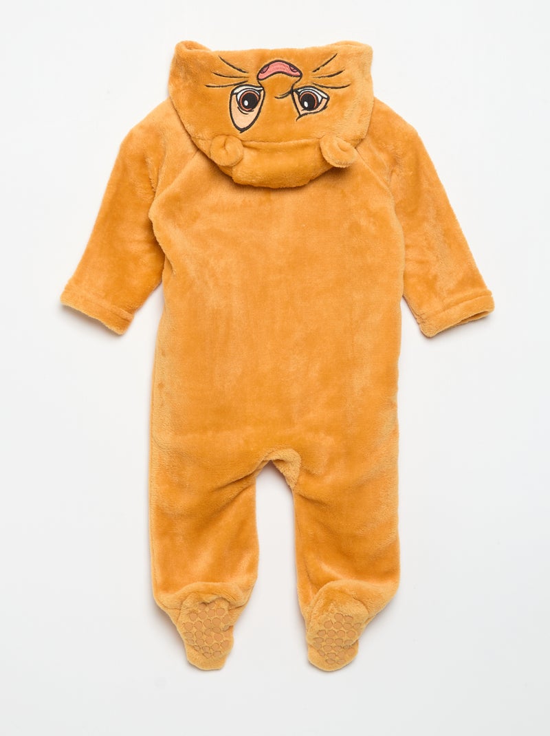 Combinaison de nuit 'Disney' avec capuche Beige - Kiabi
