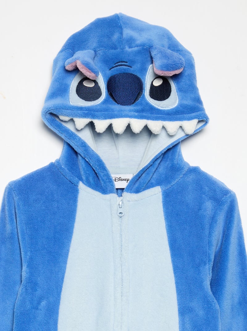 Combinaison de nuit 'Disney' en polaire Bleu - Kiabi