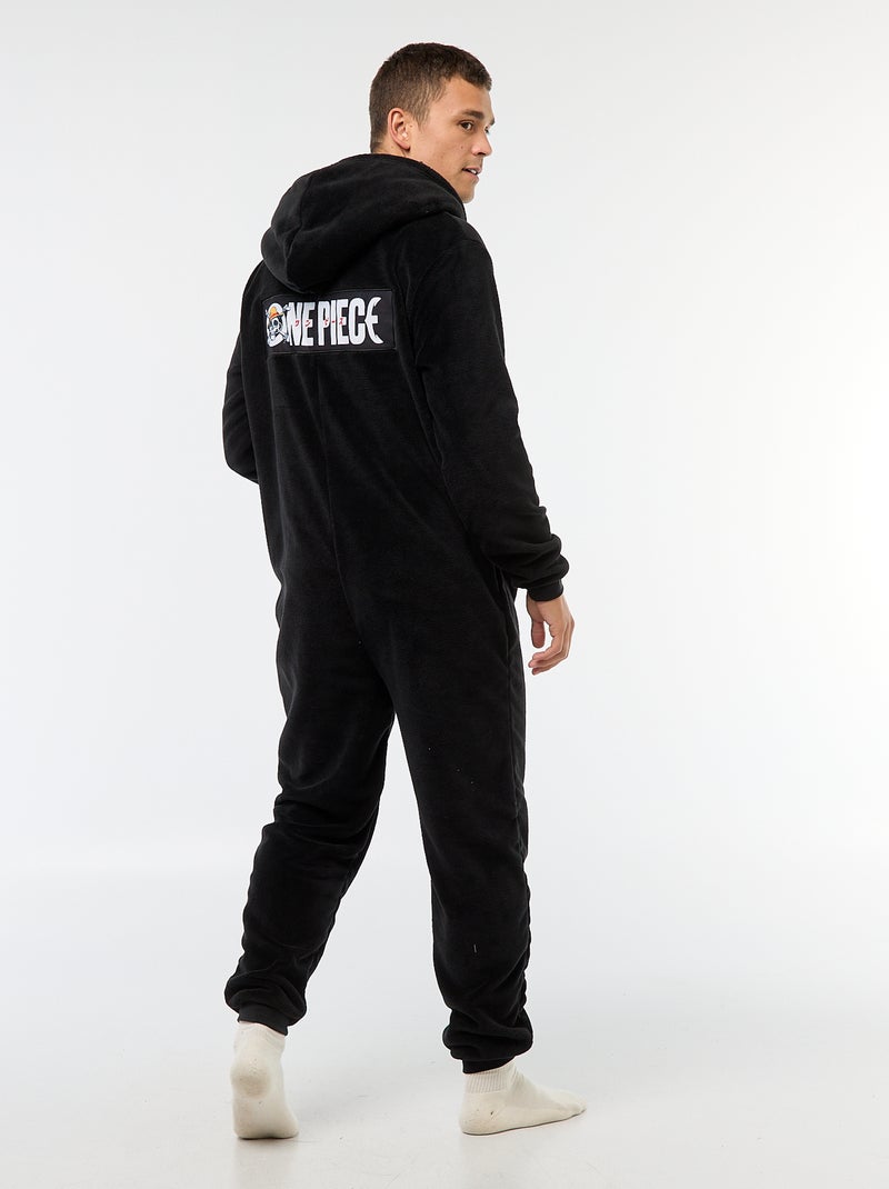 Combinaison de nuit 'One piece' Noir - Kiabi