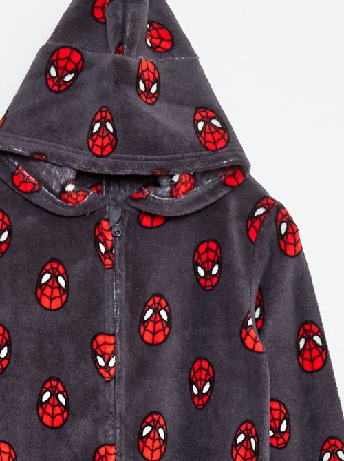 Combinaison de nuit 'Spiderman' en polaire - Kiabi