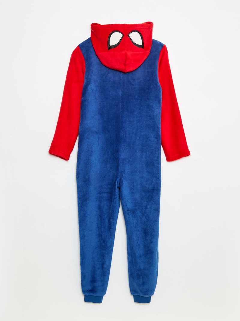 Combinaison de nuit 'Spiderman' en polaire Rouge - Kiabi