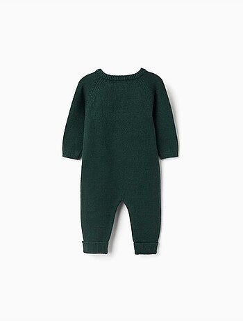 Combinaison en maille avec jacquard