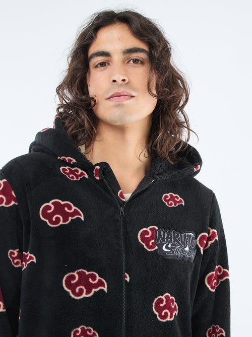 Combinaison en polaire à capuche 'Naruto' - Kiabi