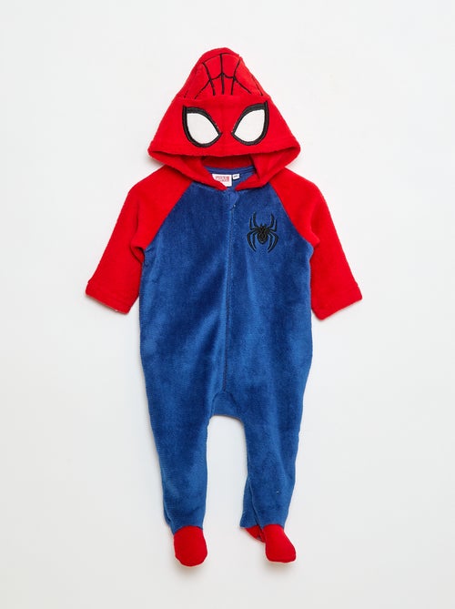 Combinaison en polaire à capuche 'Spider-Man' 'Marvel' - Kiabi