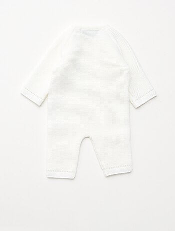 Combinaison en tricot 'La manufacture de Layette'