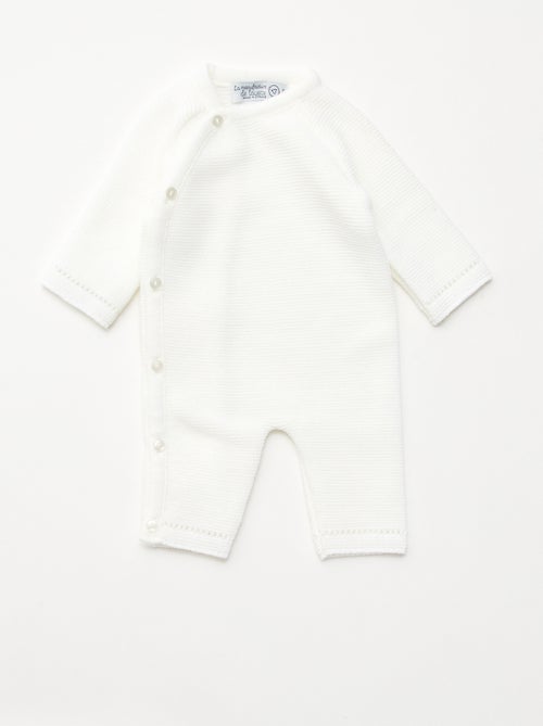 Combinaison en tricot 'La manufacture de Layette' - Kiabi