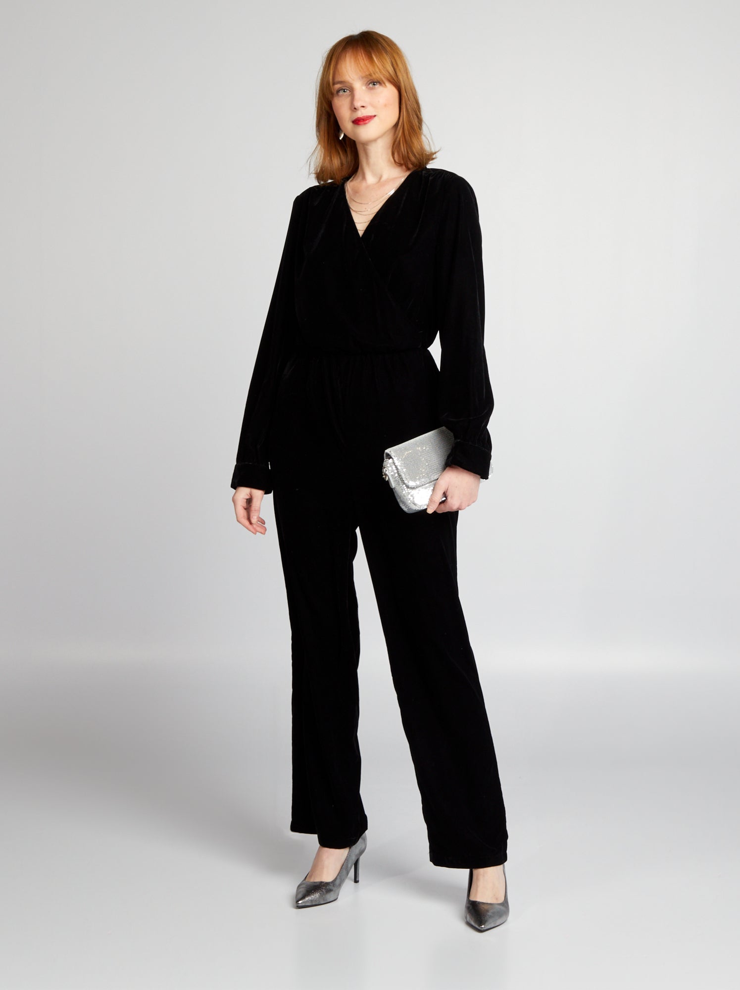 Combinaison Velours Noir New Look Taille 6 - Neuve Avec étiquettes, Style Jumpsuit élégant