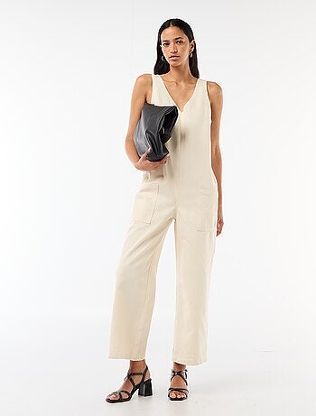 Combinaison large sans manches