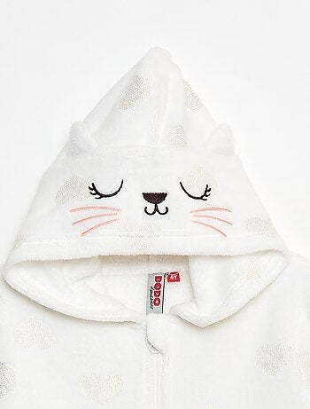 Combinaison longue de nuit en polaire