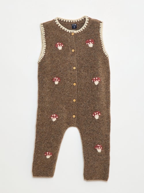 Combinaison longue en maille - Kiabi