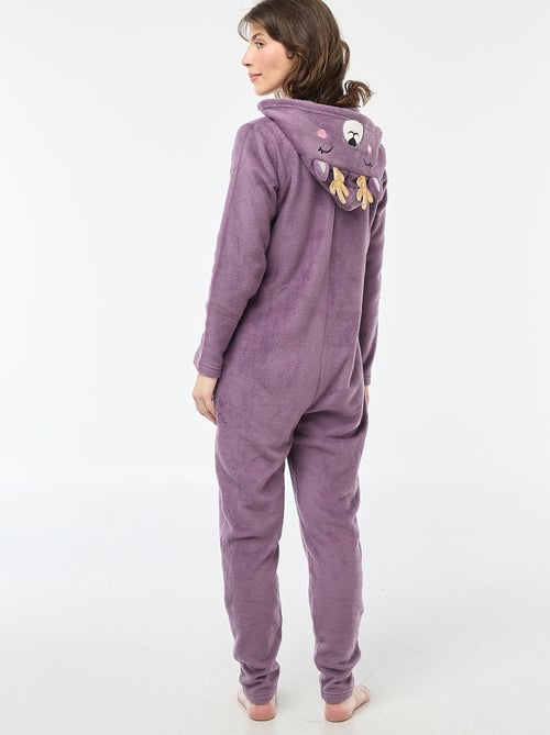 Combinaison longue en polaire animée Biche - Kiabi