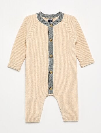 Combinaison longue en tricot