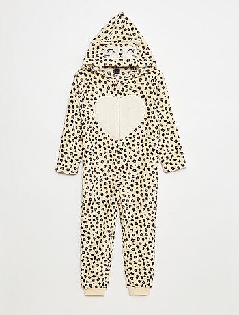 Combinaison nuit à capuche animée