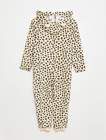 Combinaison nuit à capuche animée